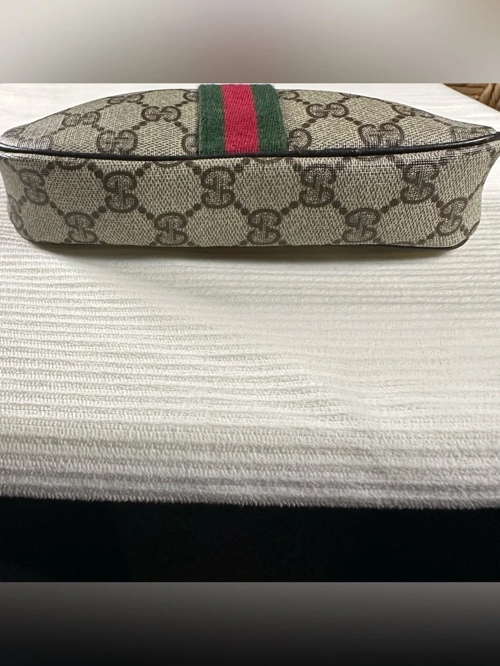 Vintage Gucci Accessory Collection GG Supreme Dome Cosmetic Pouch SherryLine Web